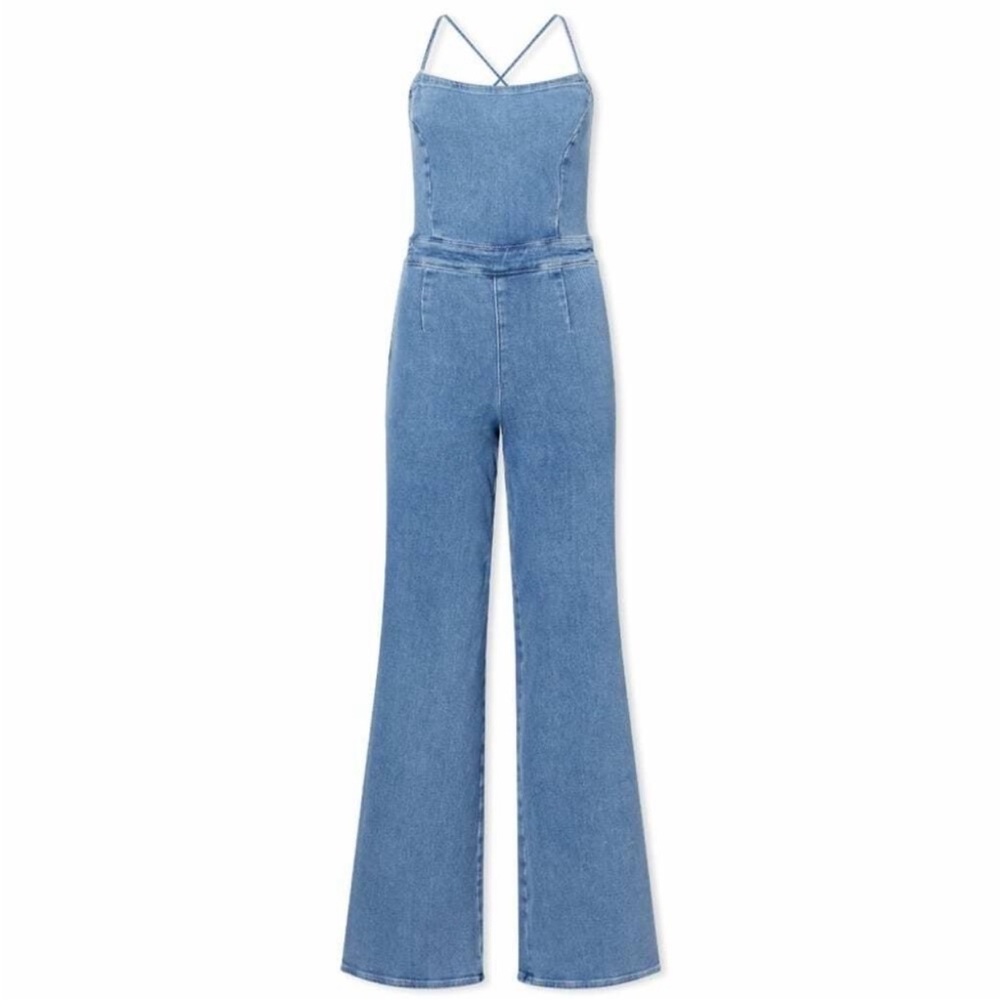 Good American Vacay denim  Jumpsuit/jumper